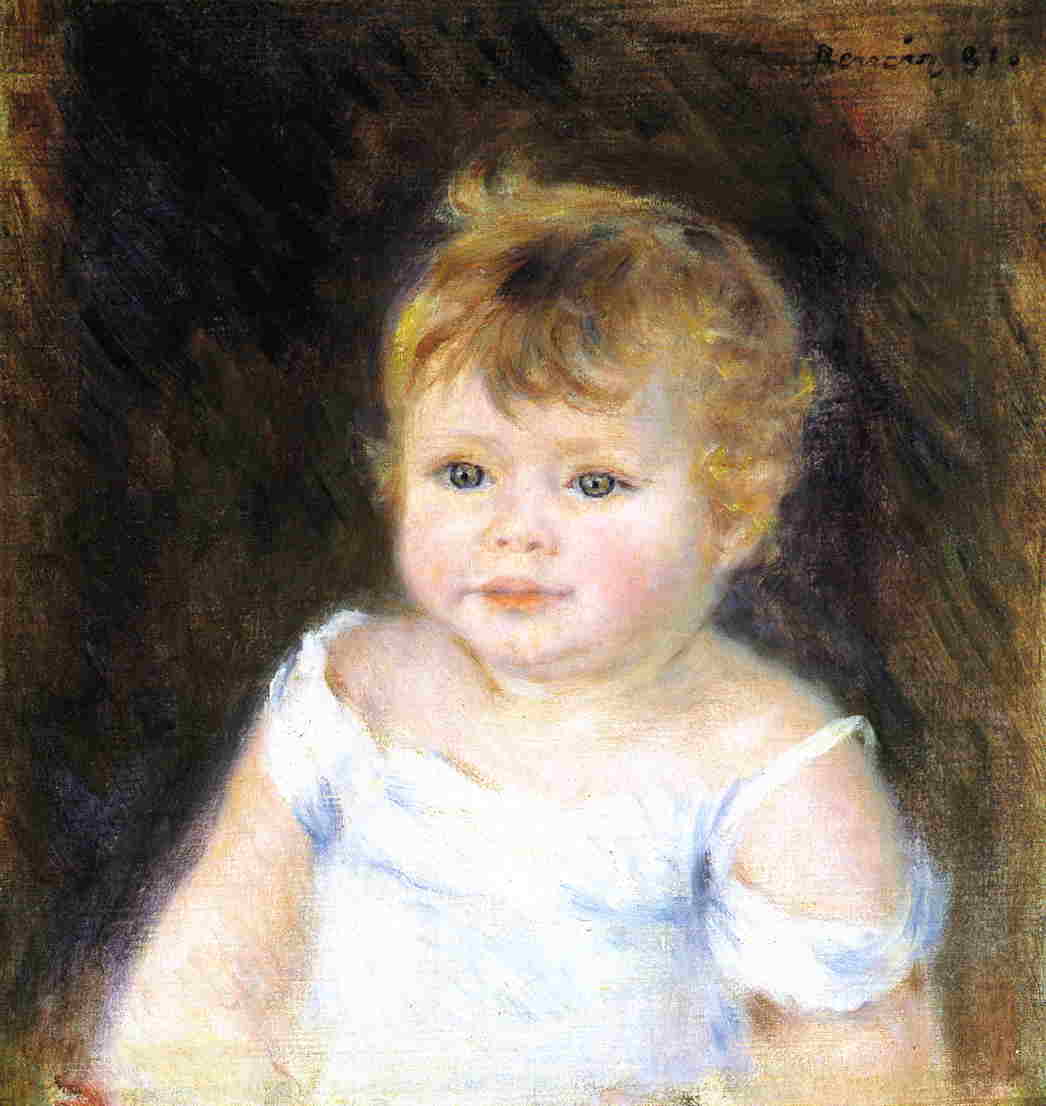 Portrait of an infant 1881